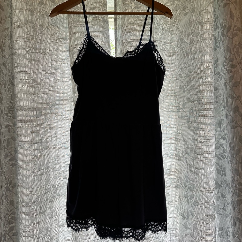 Wet Seal Black Lace Jumpsuit